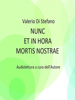 cover image of Nunc et in hora mortis nostrae